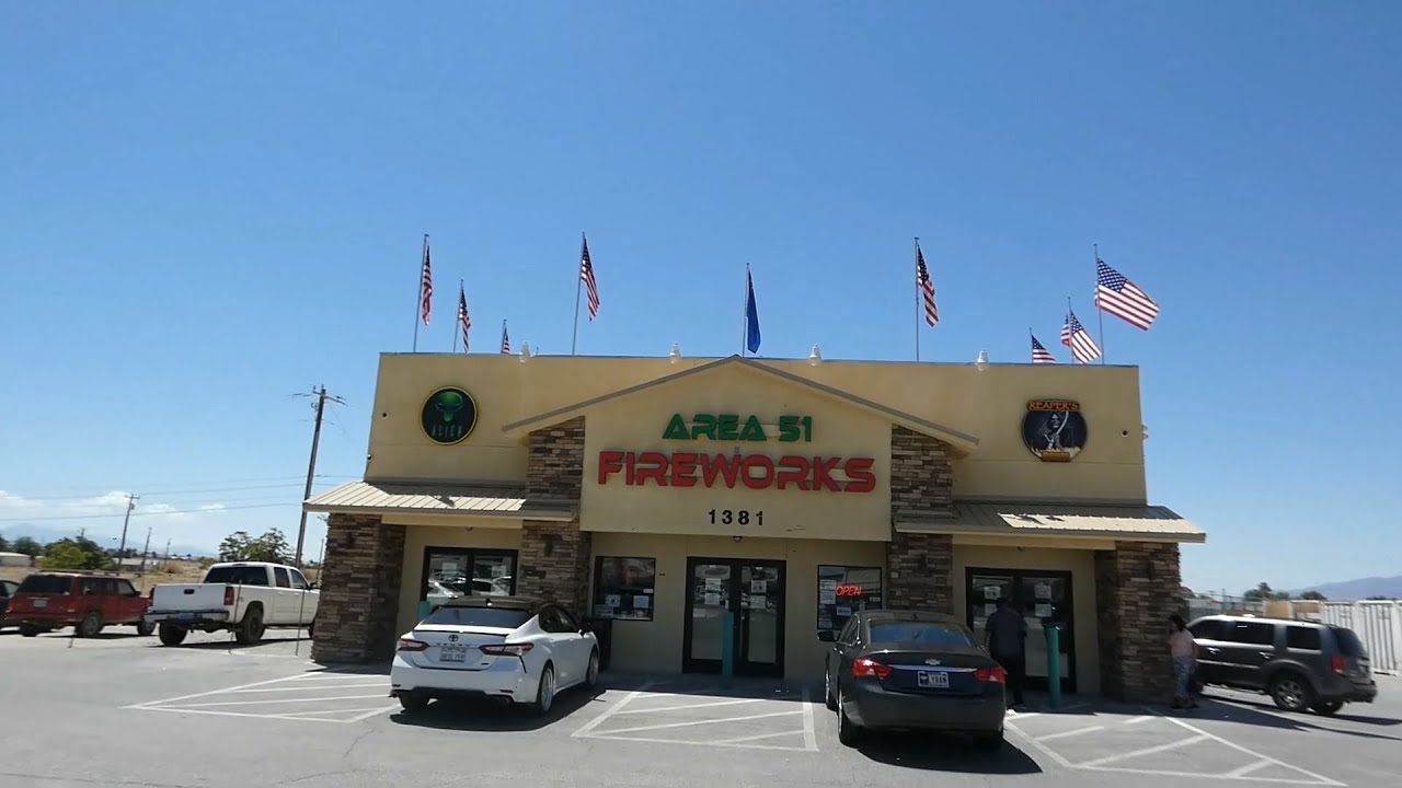 Area 51 #fireworks June 2023 Store Tour