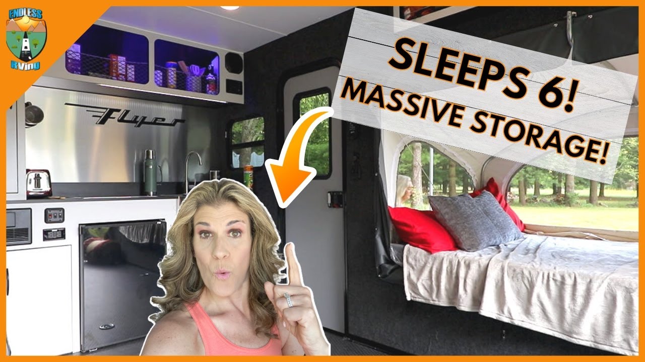 The Perfect Utility RV Under 19' -- Massive Interior Space - Sleeps 6 Adults!