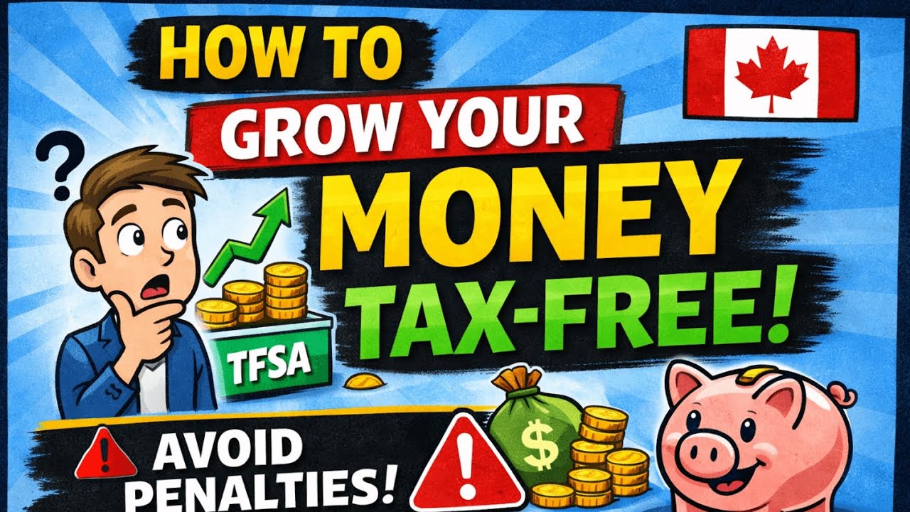 TFSA Explained Simply | How to Grow Money Tax-Free in Canada