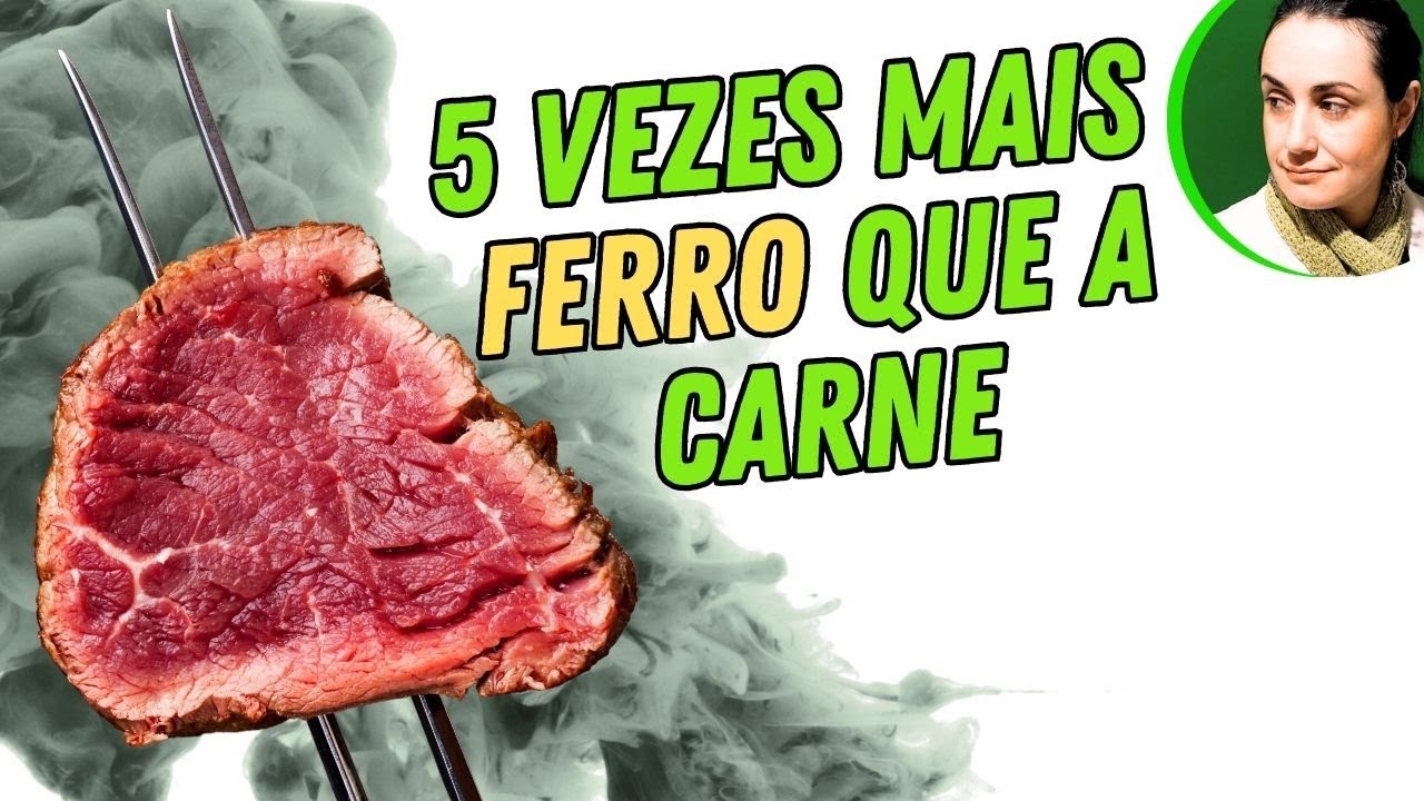 4 vegetais baratos com at&eacute; 5X MAIS FERRO QUE A CARNE (+ sugest&otilde;es de consumo)