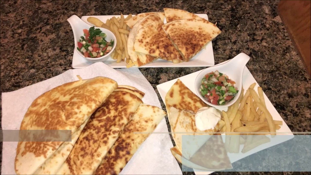 Способ приготовления: кесадилья с курицей