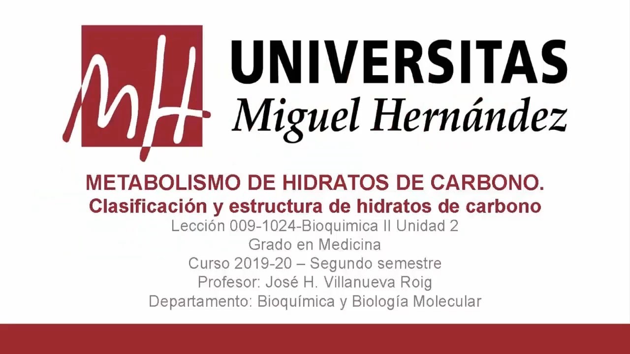 Lecc 009 Clasificación y Estructura de HdC (umh1024 2019-20)