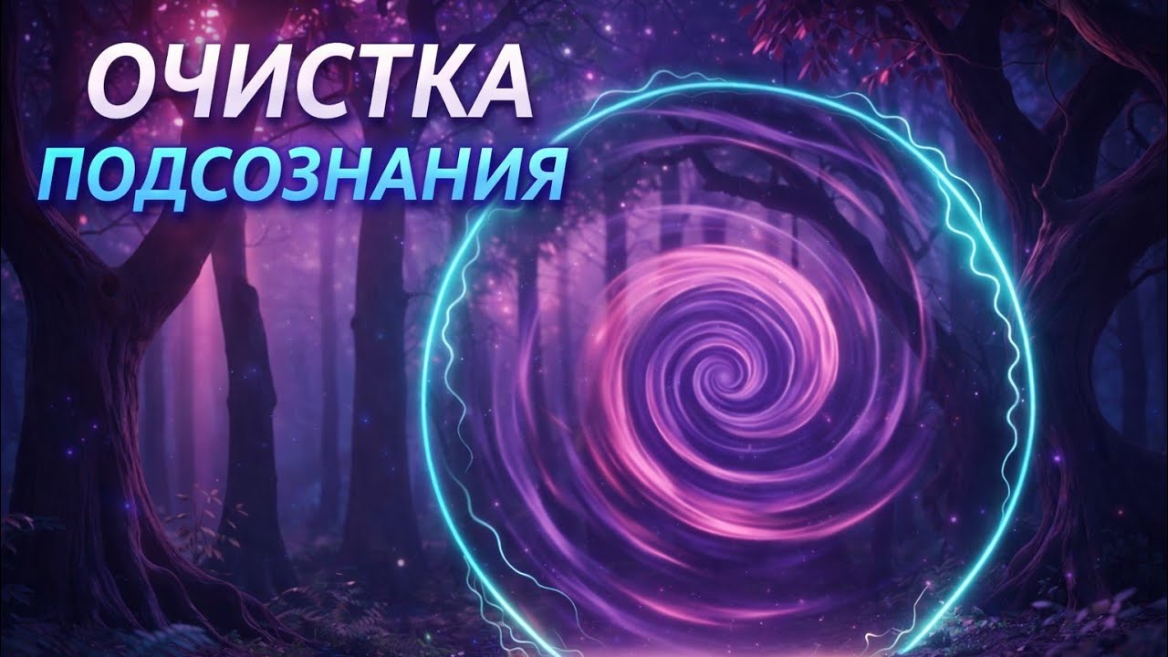 Очищение и снятие негатива из подсознания