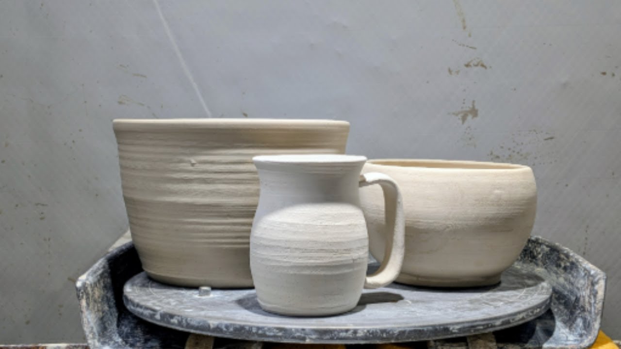 This week 60 Plus is all about pottery, throwing on the wheel.