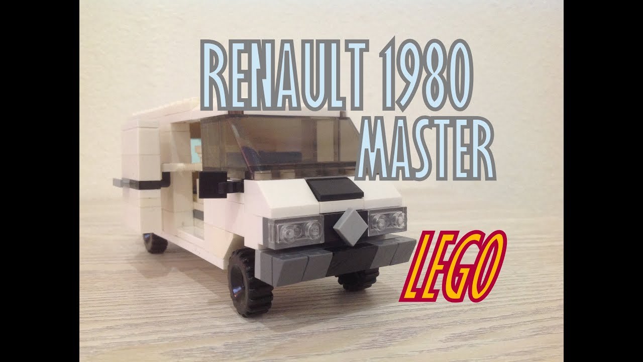 RENAULT MASTER 1980 ИЗ LEGO