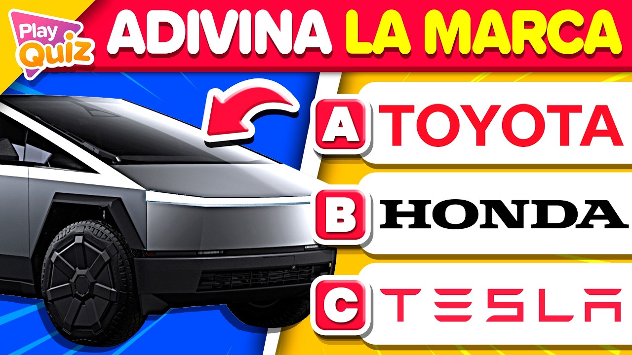 Adivina La Marca por el Auto 2025 🚘🐎 Tesla, Ferrari, Fiat, Audi  ¿Cuánto sabes? | Play Quiz de autos