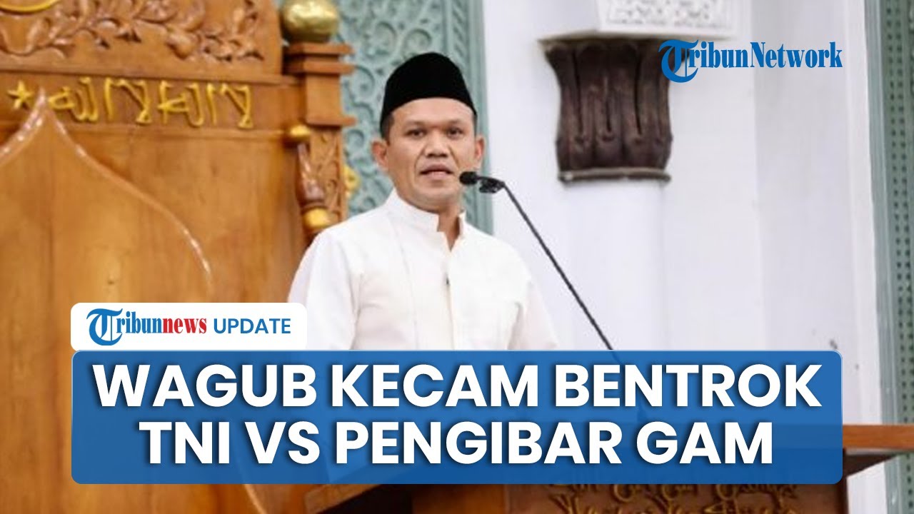 TNI Bentrok dengan Warga Pengibar Bendera Gerakan Aceh Merdeka saat Bencana, Wagub: Fokus Membantu