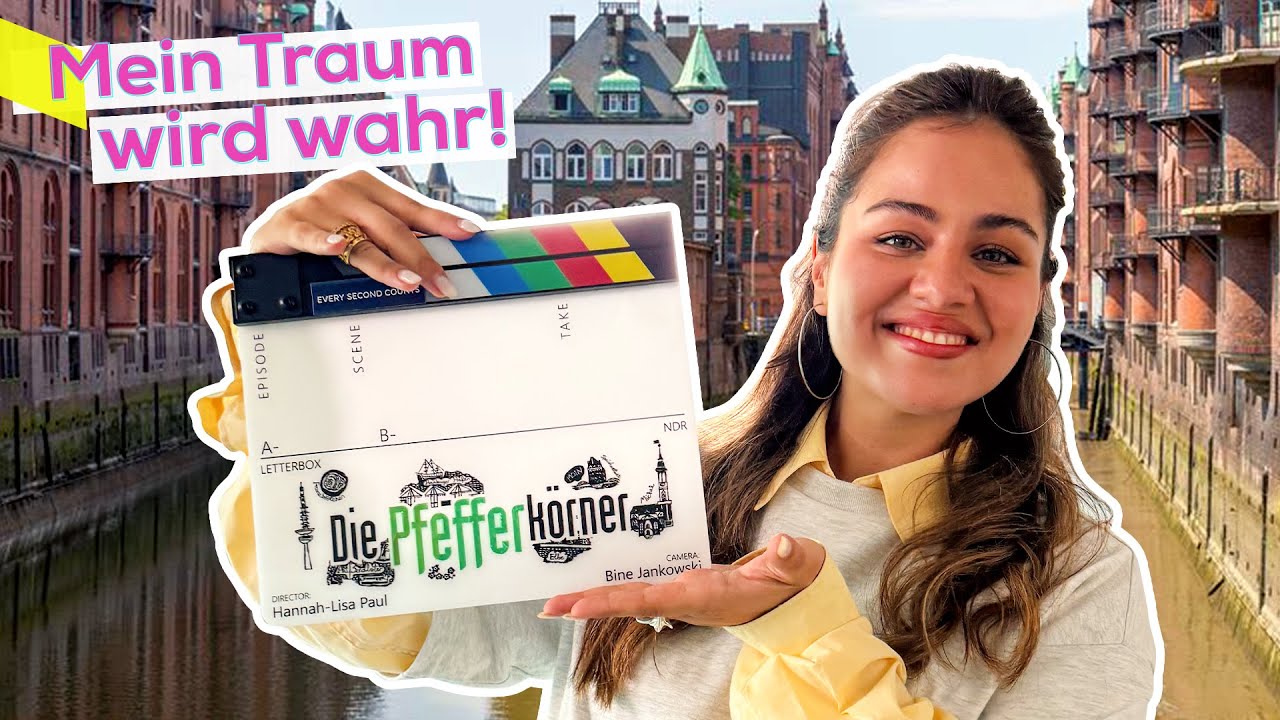 Die Pfefferkörner: Sarah als Komparsin vor der Kamera | KiKA LIVE