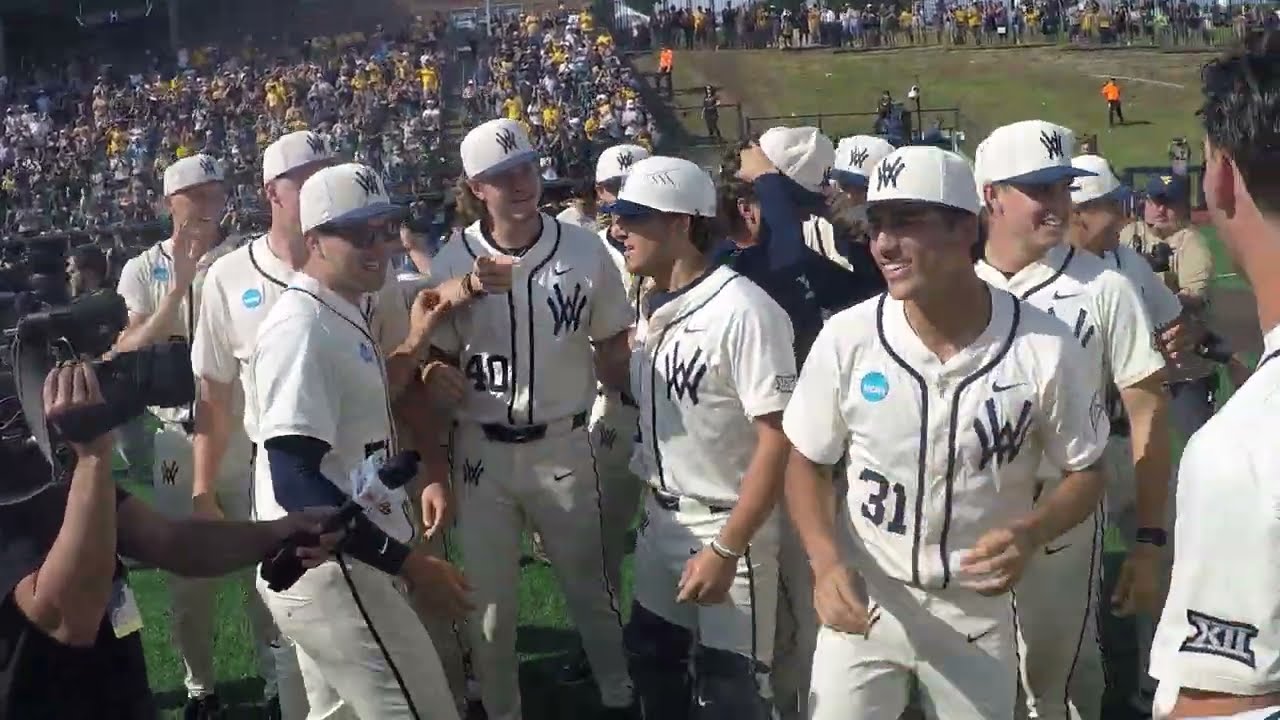 WVU Baseball Wins the Morgantown Super Regional 6/6/26
