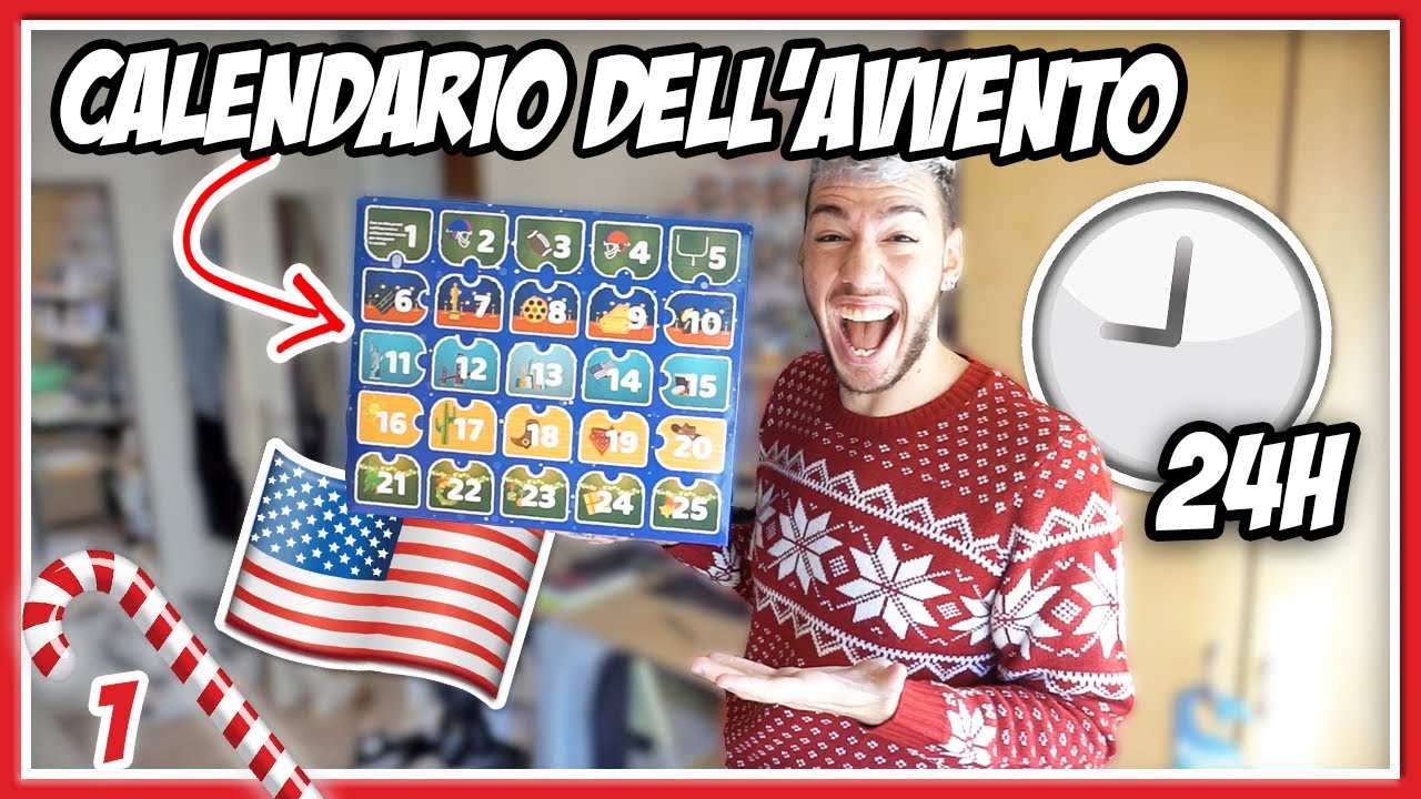 ME SCOFANO TUTTO ER CALENDARIO DELL'AVVENTO DI AMERICAN UNCLE IN 24 ORE EHEHE 🎄 VLOGMAS 2020 #1