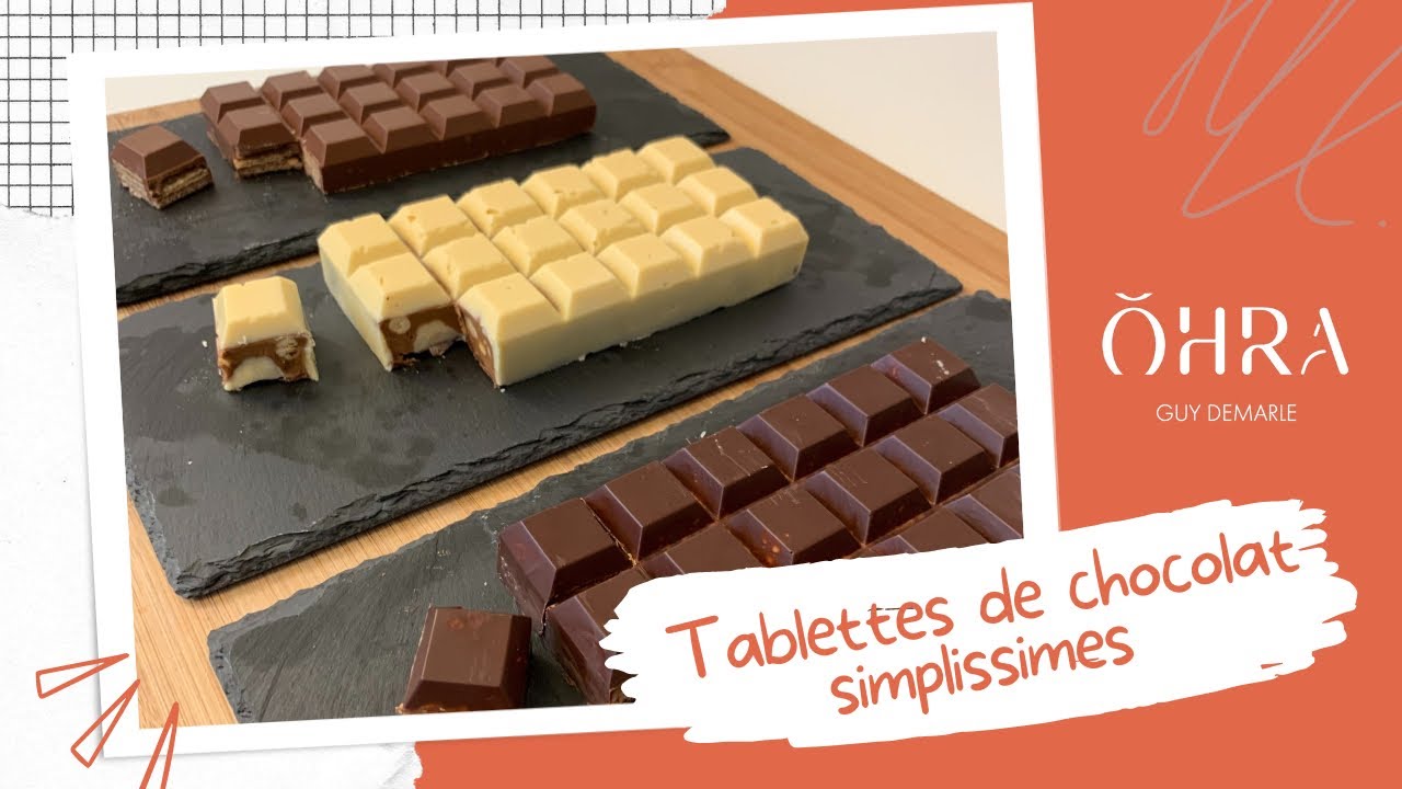 TABLETTES DE CHOCOLAT SIMPLISSIMES : l'atelier culinaire Guy Demarle