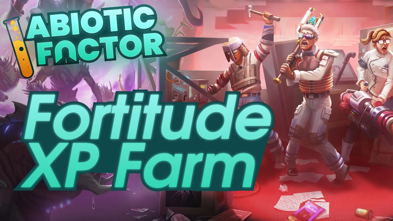 INSANE Fortitude XP Farm in Abiotic Factor | Max lvl in 6 mins