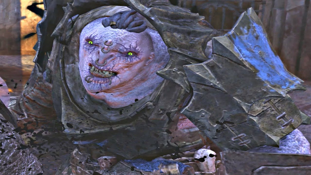 Shadow of War - HIGH Level Boss Vs Boss Pit Fights CHAMPIONS Olog Trolls & Undead