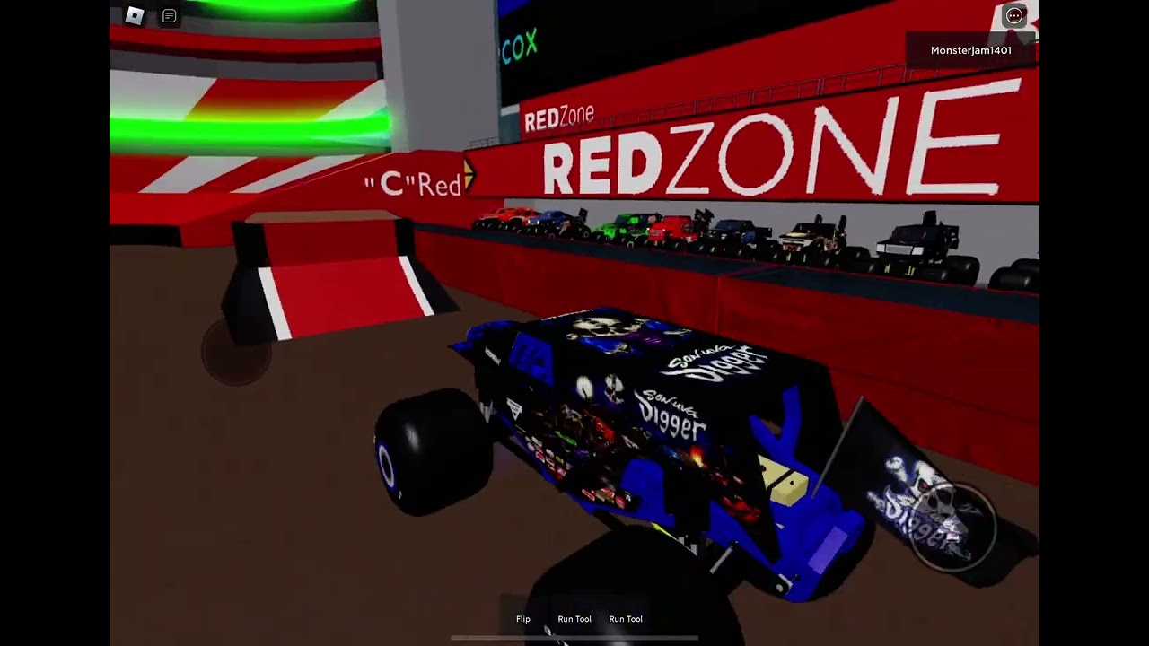 MonsterJam Glendale AZ 2022 (Roblox Freestyle) Son-UVA Digger Powered by Hoonigan