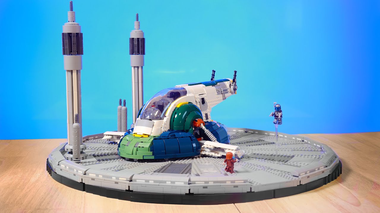 THE LARGEST LEGO STAR WARS DIORAMA I'VE MADE