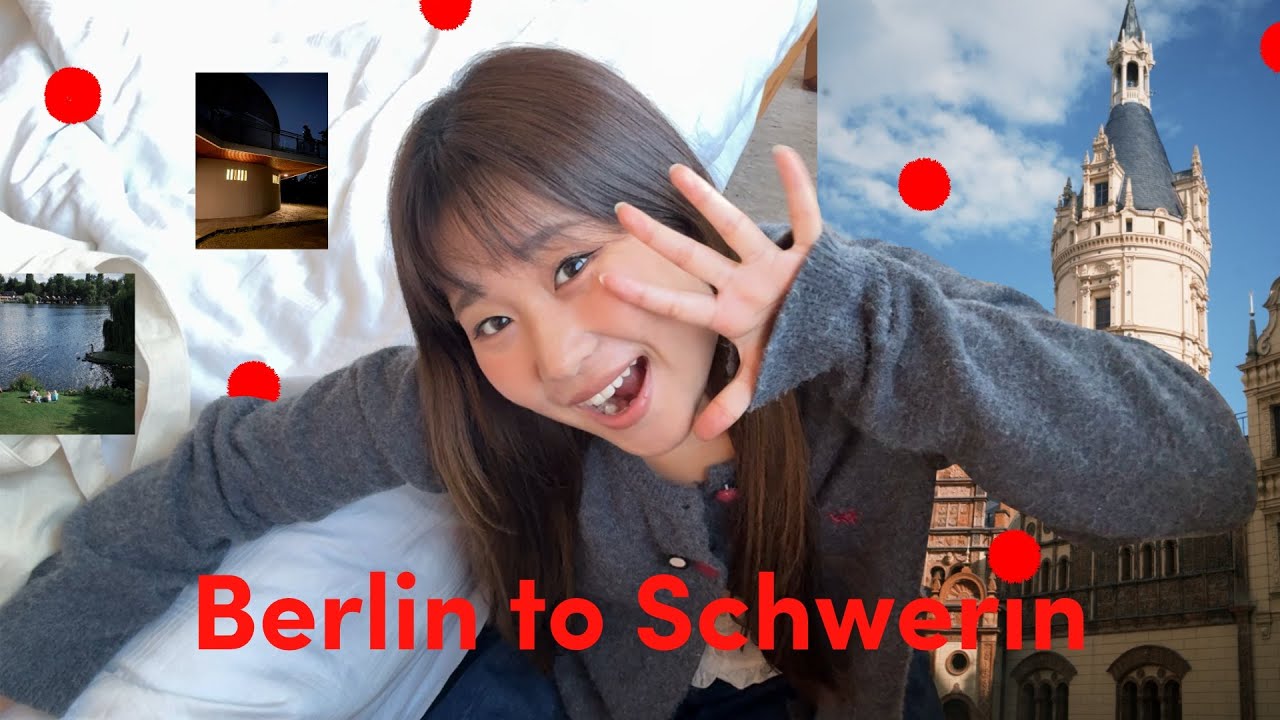 1 วันใน Schwerin เที่ยวปราสาท, ดูจันทรุปราคาเต็มดวงที่หอดูดาว ⋆⭒˚.⋆🔭  | เที่ยวเยอรมัน EP.4 (ENG CC)