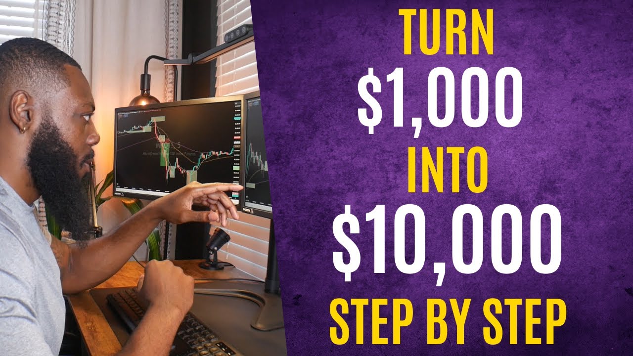 Use $1,000 to Make $10,000 Trading Futures | Step by Step Futures Trading Walkthrough