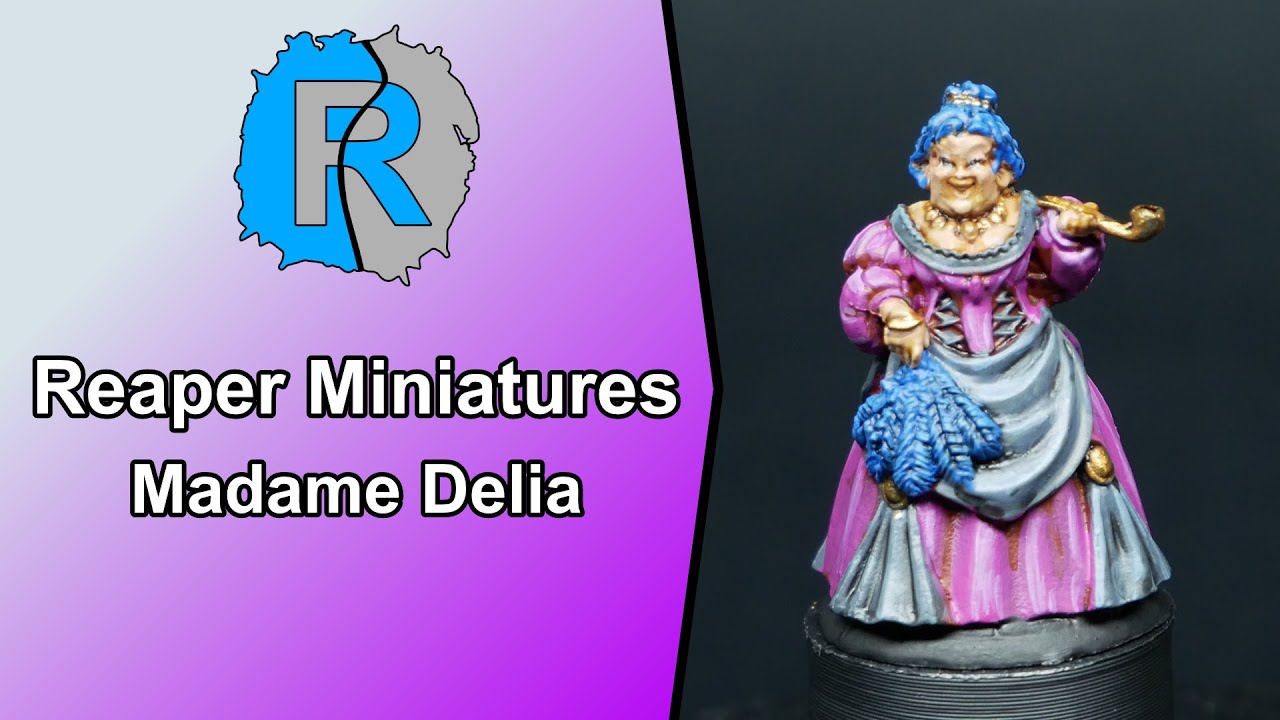 Madame Delia - Reaper Miniatures | Noble Woman | Dungeons and Dragons Miniature