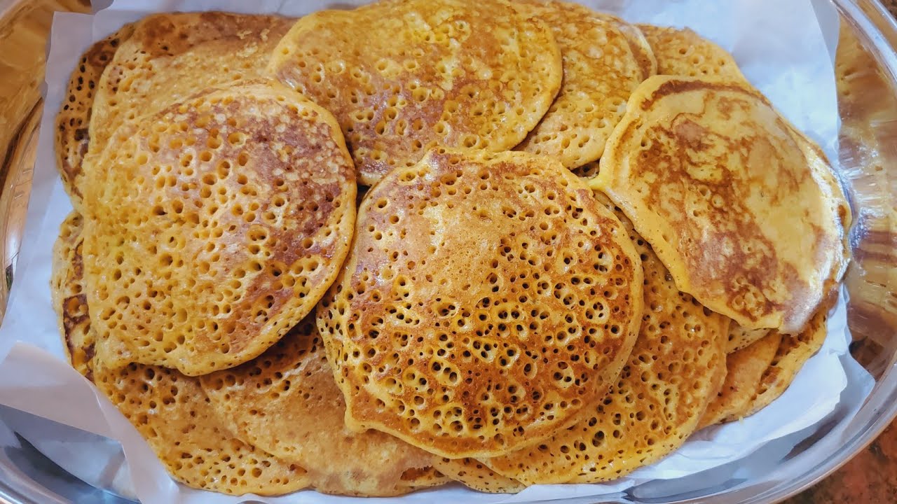 رمضان🌙جباب إماراتي🇦🇪 بطريقة سهلة وناجحة %100🥞 Chebab/ Emirati Pancakes