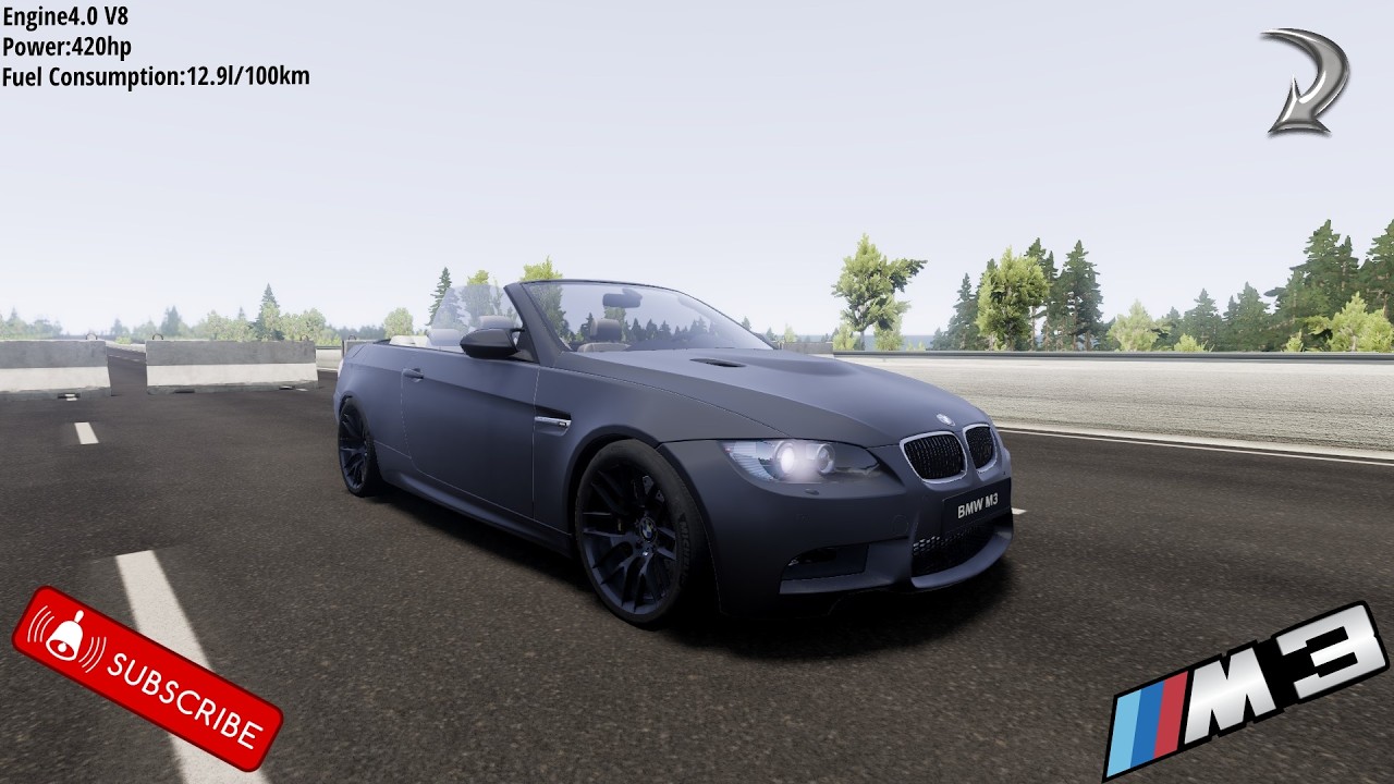 BeamNG Drive - BMW M3 E93