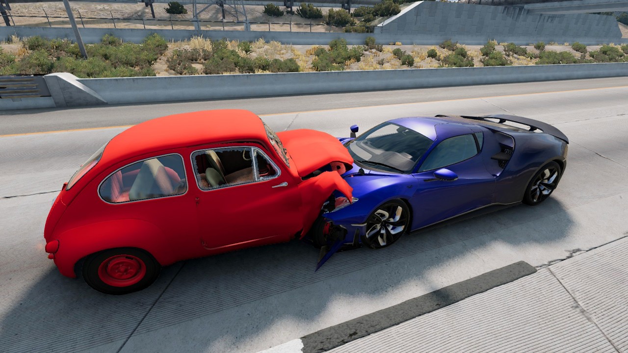 Cheap Cars vs Expensive Cars #1   BeamNG Drive