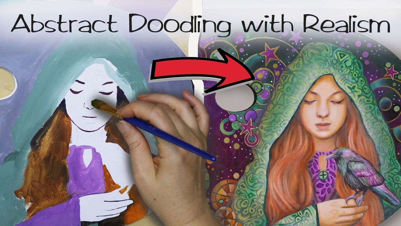 Oil Painting Timelapse | How I Painted a Visionary Portrait | S1-Ep5