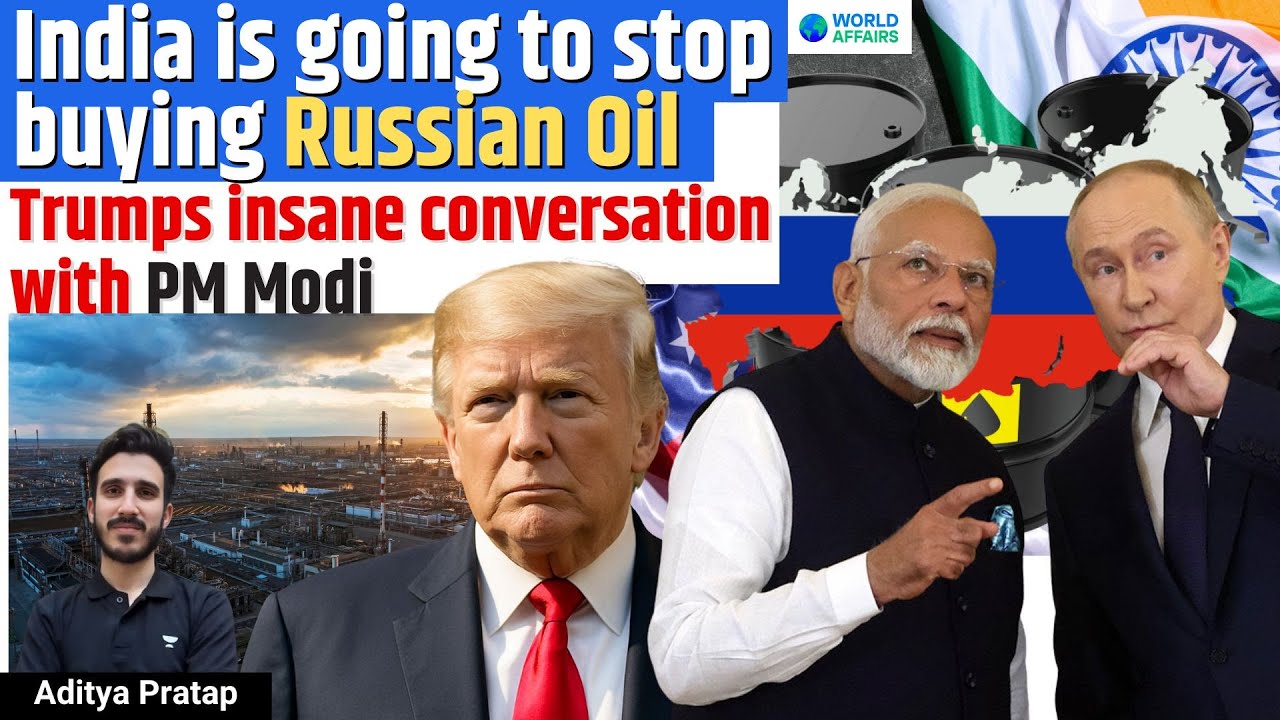 Trump Warns India on Russian Oil | “Massive Tariffs Coming” | US-India Relations Update
