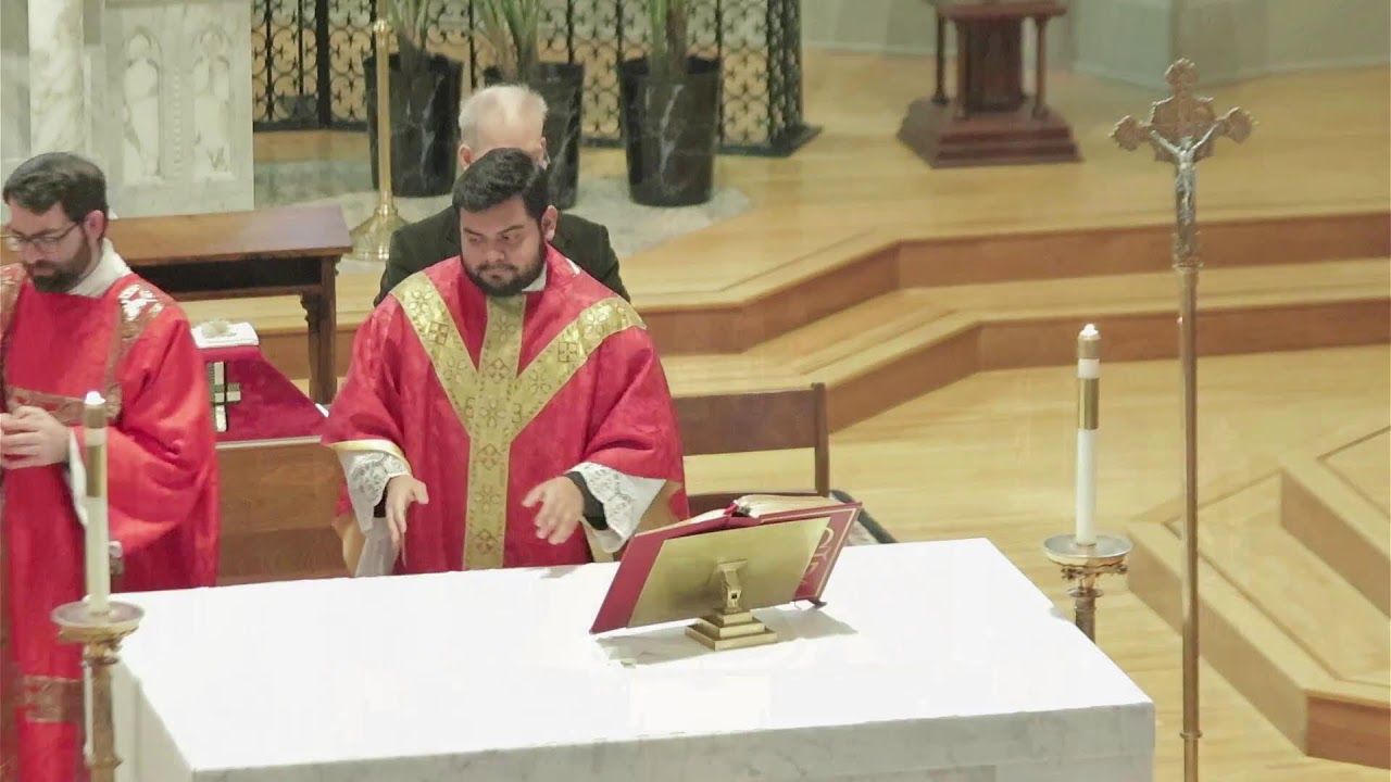 12 PM: Mass for Tuesday, February 3, 2026