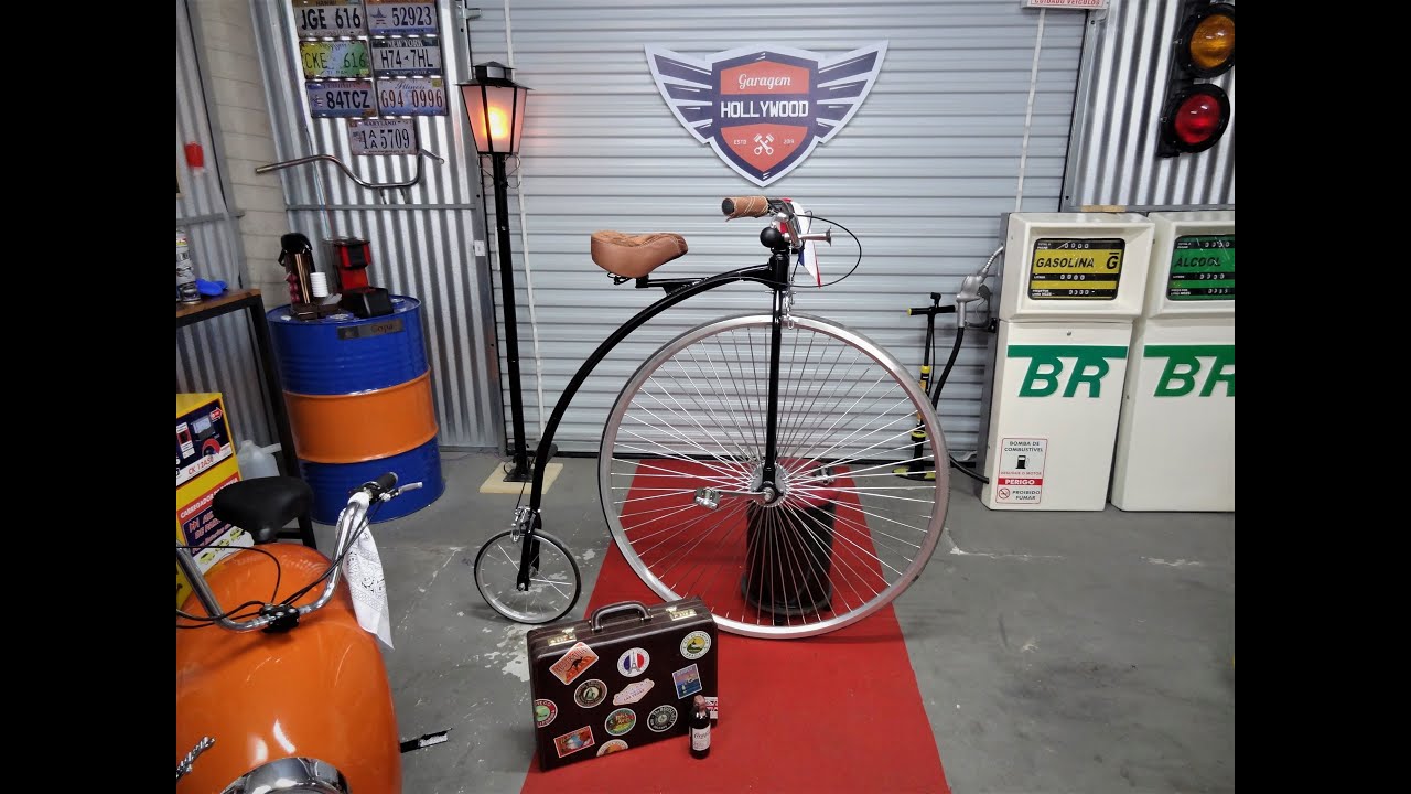 Vende-se Bicicleta antiga – Penny Farthing – Velocípede - Big Wheel 1880 (Réplica) R$ 3.500,00