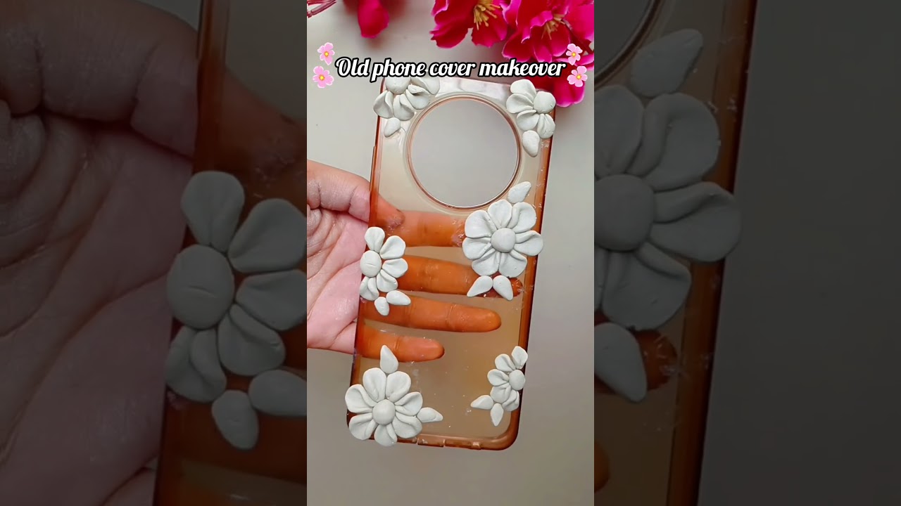 Phone cover makeover#diy#idea#old to new#like#viral#shorts.