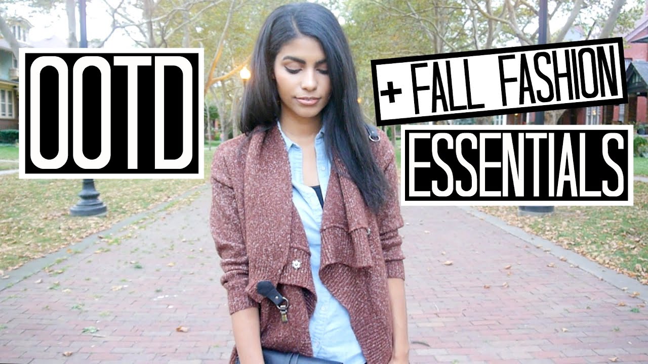 Fall Fashion Essentials + OOTD