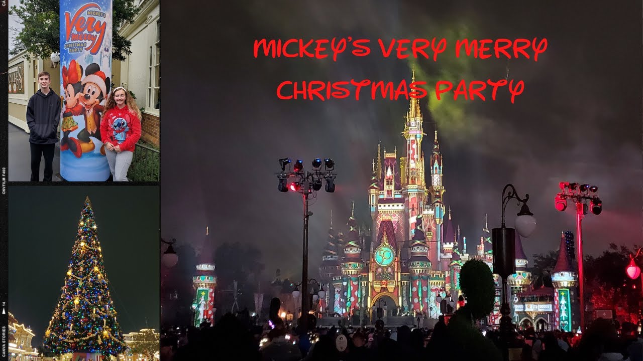 Mickey's Very Merry Christmas Party! Fireworks Dessert Party
