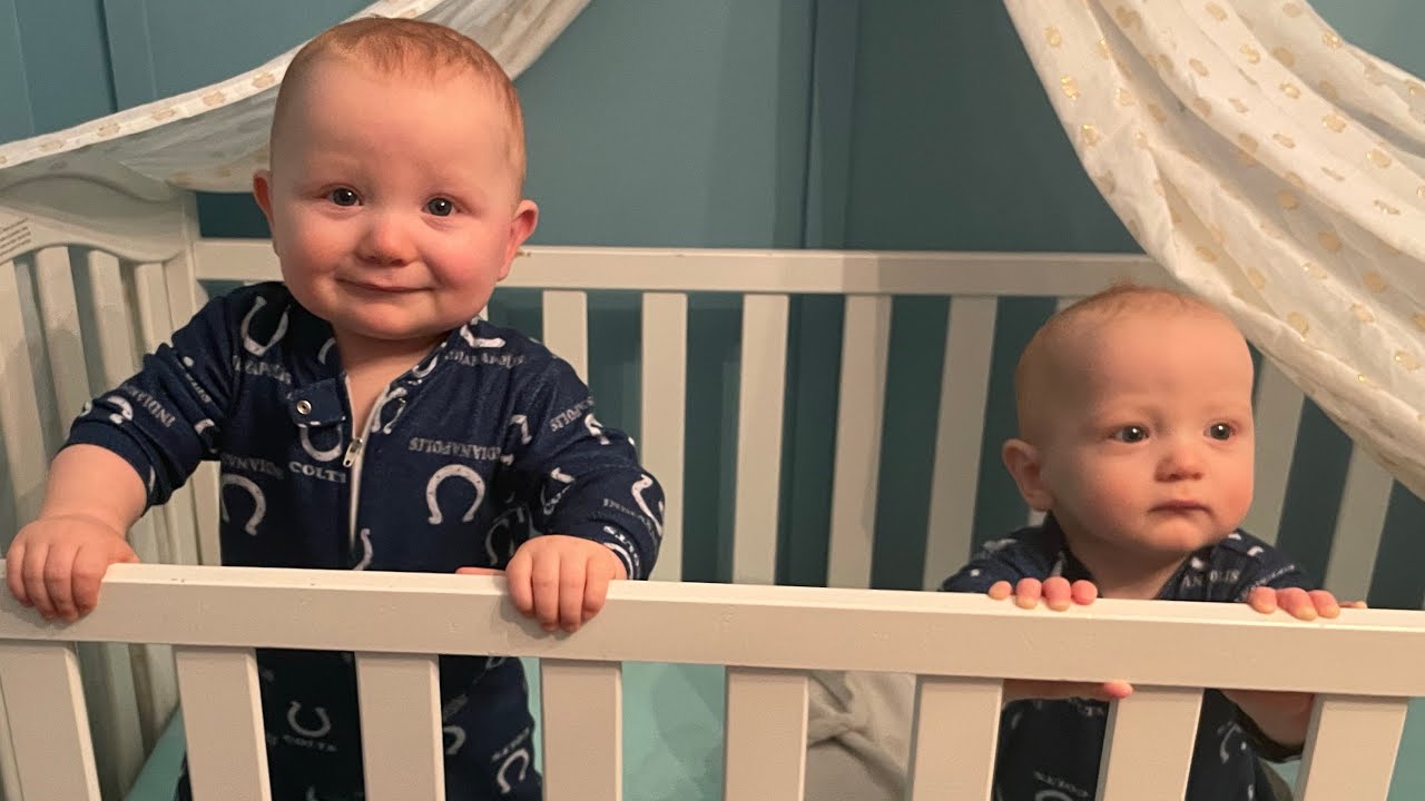 Myles and Maverick are 11months! We’re crawling everywhere!!!#happytwosday #twinmoments 