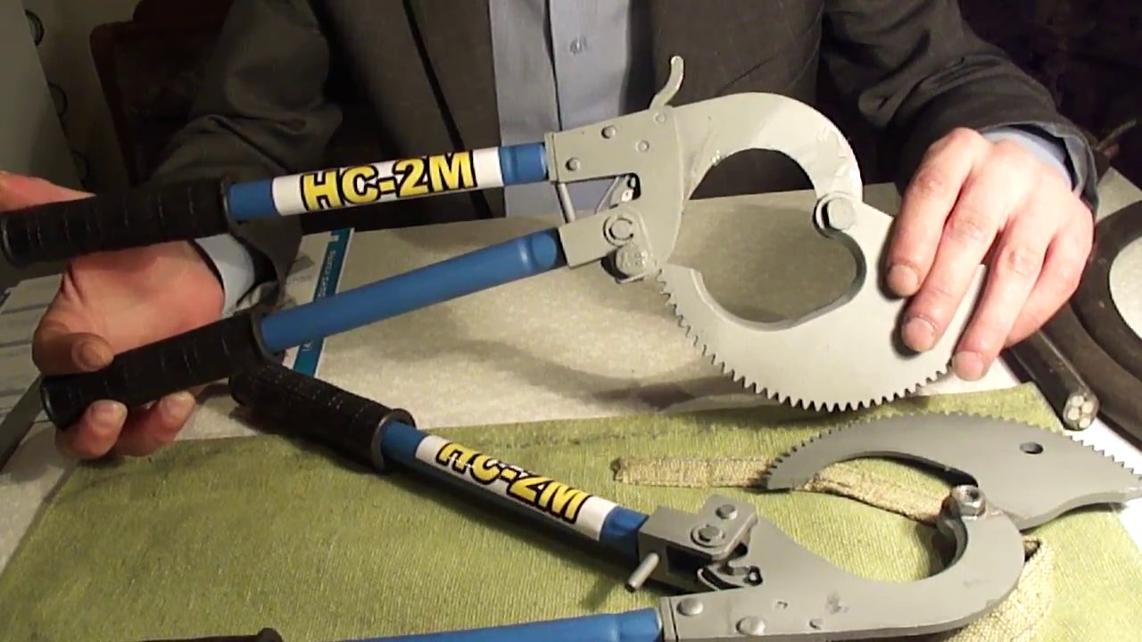 Испытание ножниц кабельных НС-2М eminn.ru