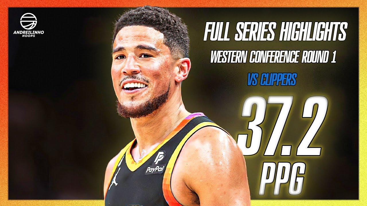 Devin Booker Full Series Highlights vs Clippers ● 2023 WC Round 1 ● 37.2 PPG! ● 1080P 60 FPS