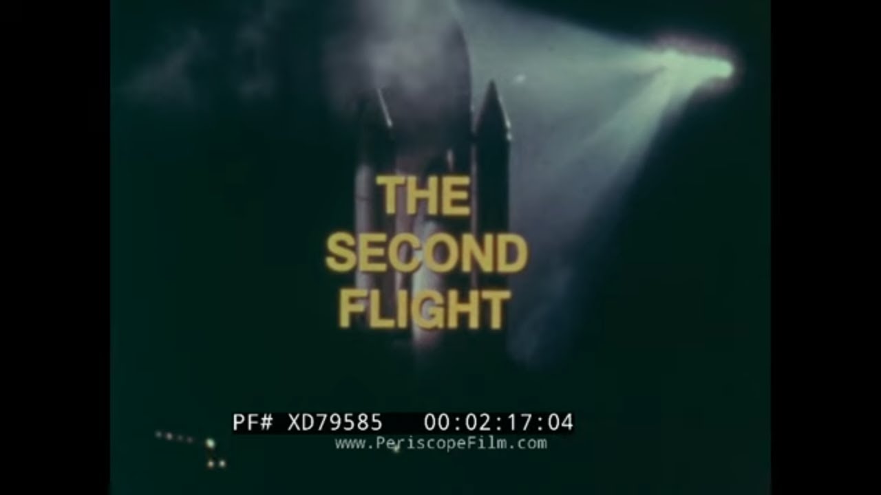 “ SPACE SHUTTLE COLUMBIA - THE SECOND FLIGHT ” 1981 NASA STS-2 MISSION DOCUMENTARY FILM  XD79585
