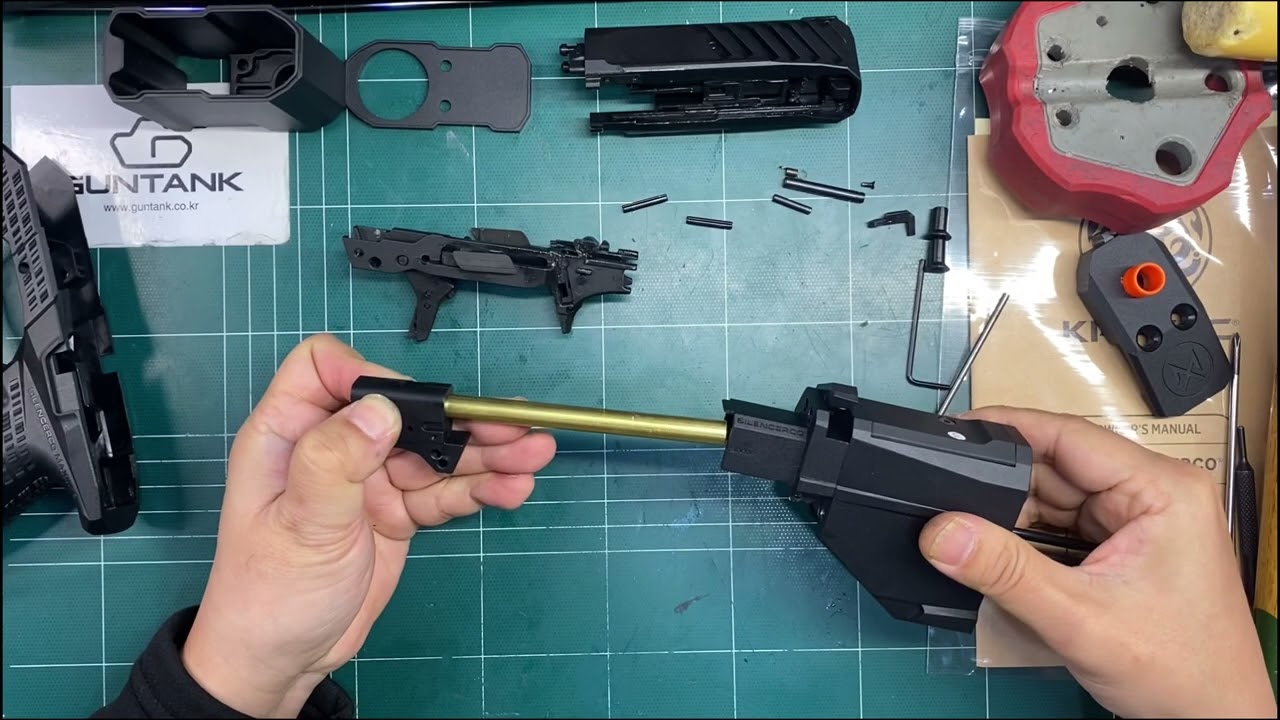 [건탱크] KRYTAC MAXIM9 GBB disassembly