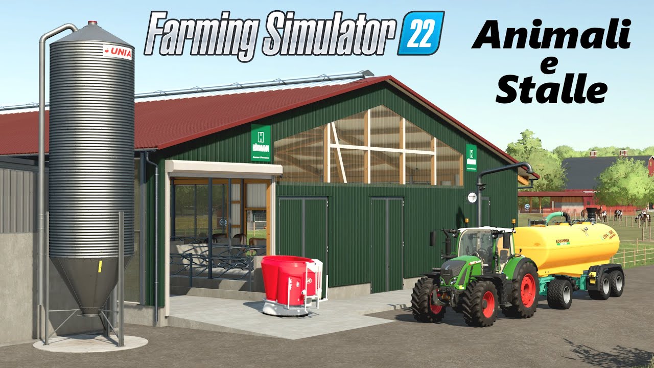 Farming Simulator 22 Animali e Stalle