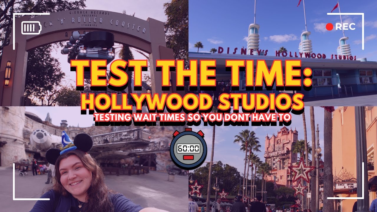 ⏰🎬✨~ TEST THE TIME: HOLLYWOOD STUDIOS | PT. 2 ~ ✨🎬⏰ Testing wait times, so you don't have to!