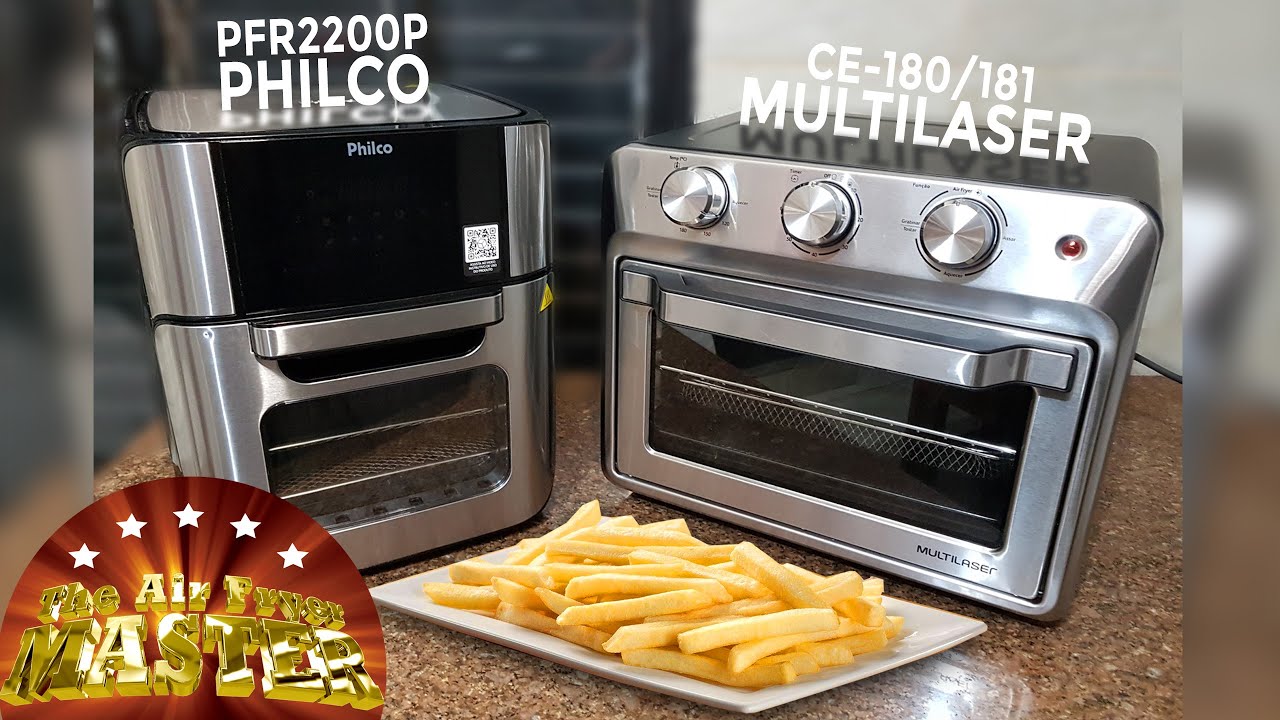 AIR FRYER OVEN PHILCO VS AIR FRYER FORNO MULTILASER | TESTE DE MELHOR BATATA FRITA