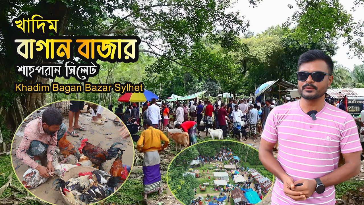 Amazing Haat Market of Khadim Bagan Bazar in Sylhet | খাদিম বাগান বাজার সিলেট
