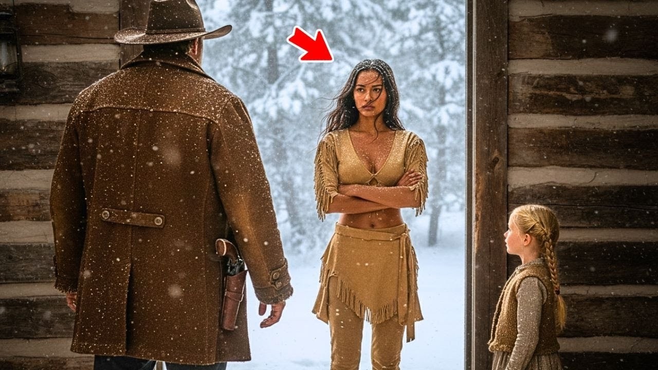 Eine Apache-Frau kam an Heiligabend: „Ich brauche Schutz“, sagte sie zum verwitweten Rancher…