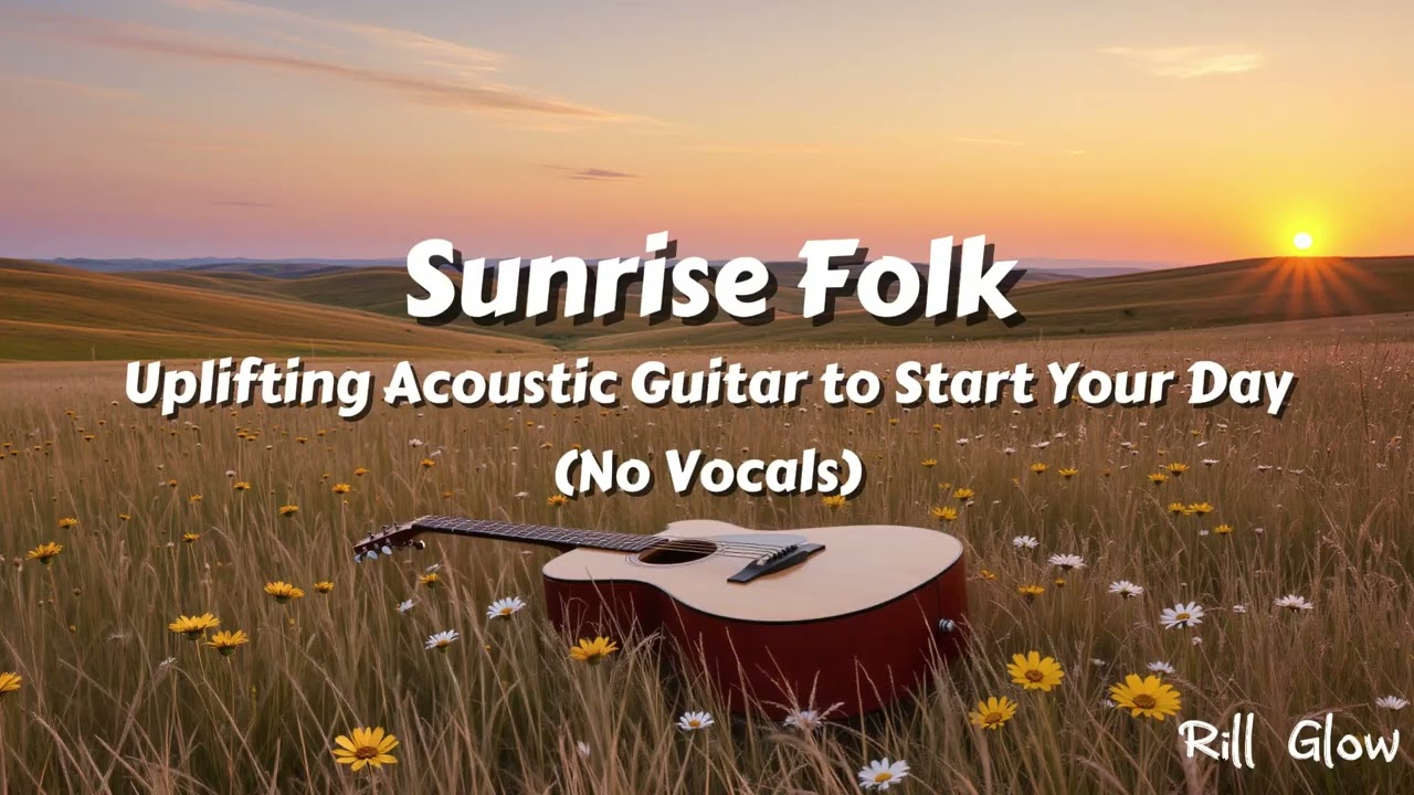 Valley Sunrise Folk: Uplifting Acoustic Guitar to Start Your Day (No Vocals)