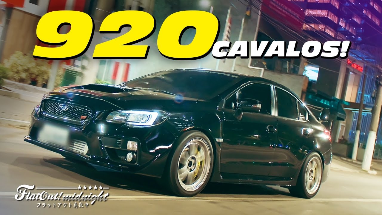 Será este o Subaru WRX STi de rua MAIS FORTE DO BRASIL?