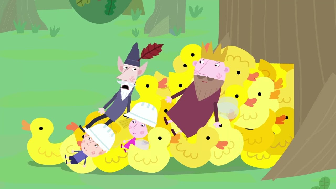 Ben and Holly's Little Kingdom | Duck Party! | Cartoons For Kids