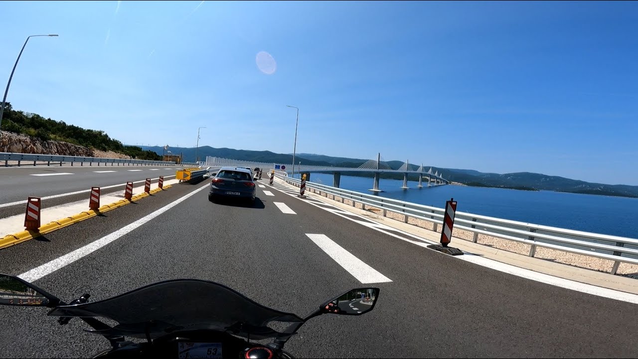 MotoTrip Day 4 - Split, Peljesac, Ferry to Ancona | TwoUpADV S1E3
