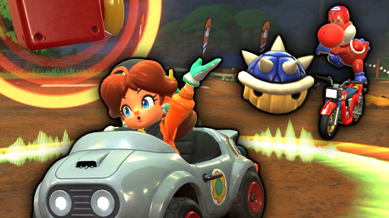 Mario Kart World Blue Shells and Super Horns only is CHAOS.