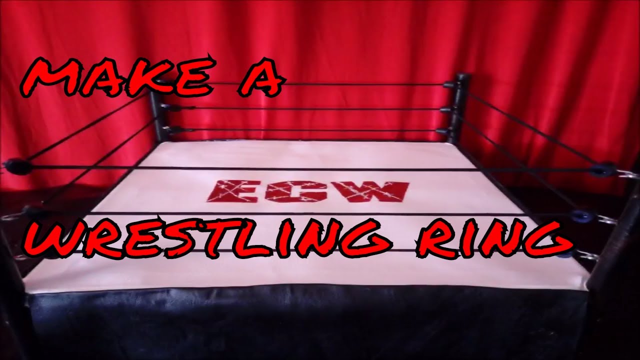 How To Make a Wrestling Ring For Figures