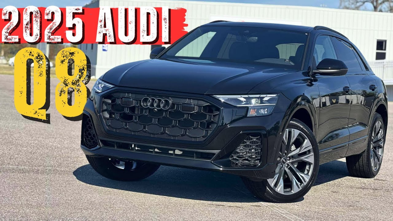 2025 Audi Q8 55 TFSI Quattro Arrives In Mythos Black Giving Off Darth Vader Vibes