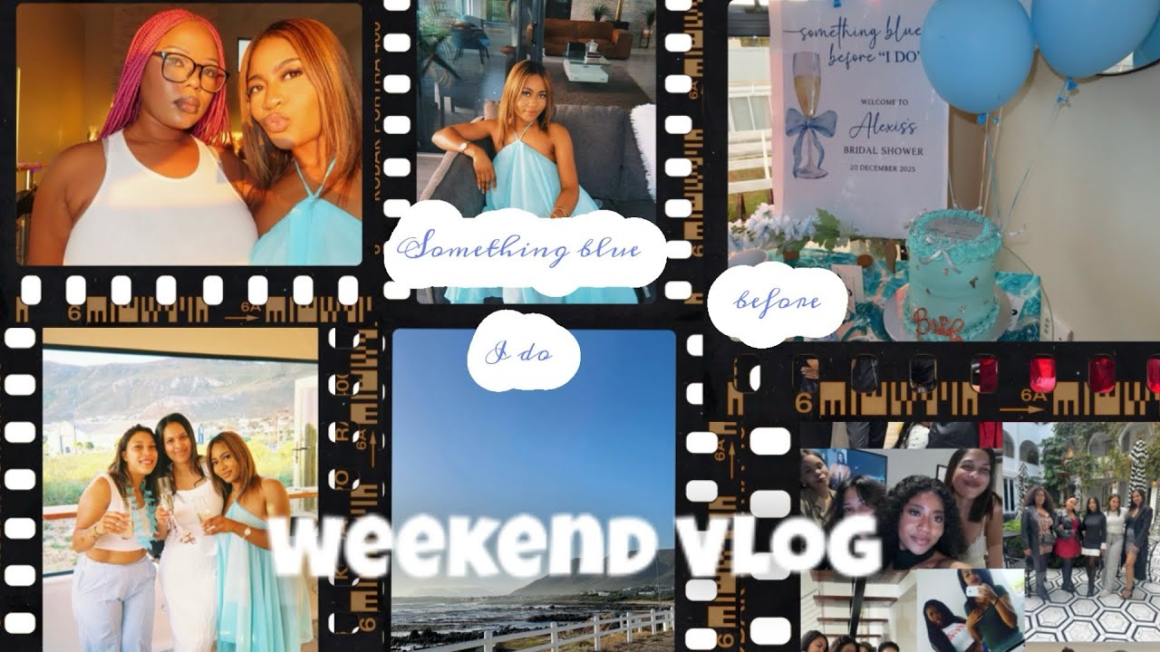 HERMANUS WEEKEND VLOG : surprise bridal shower & quality time with friends 